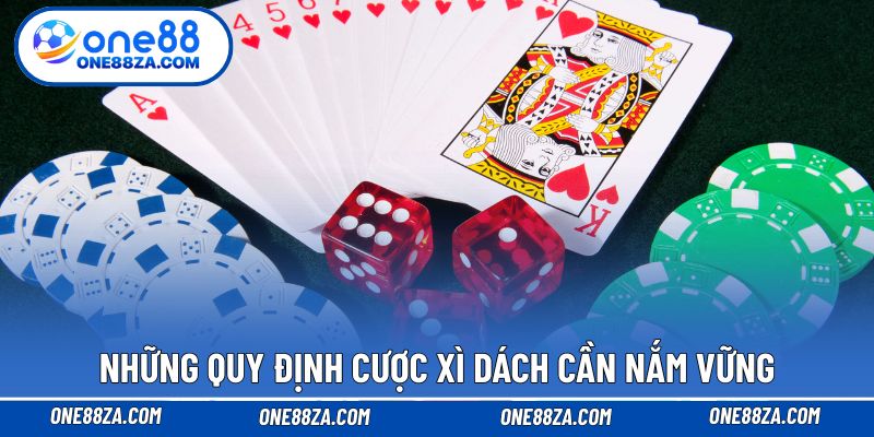 Những quy định cược Xì dách cần nắm vững