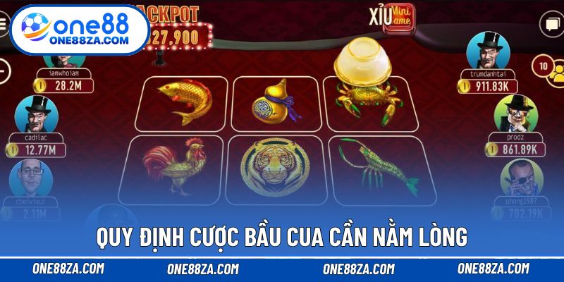 Quy định cược Bầu Cua cần nằm lòng